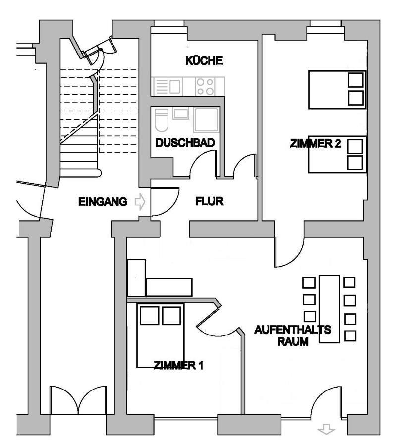City-Apartment Zille Berlin Eksteriør billede